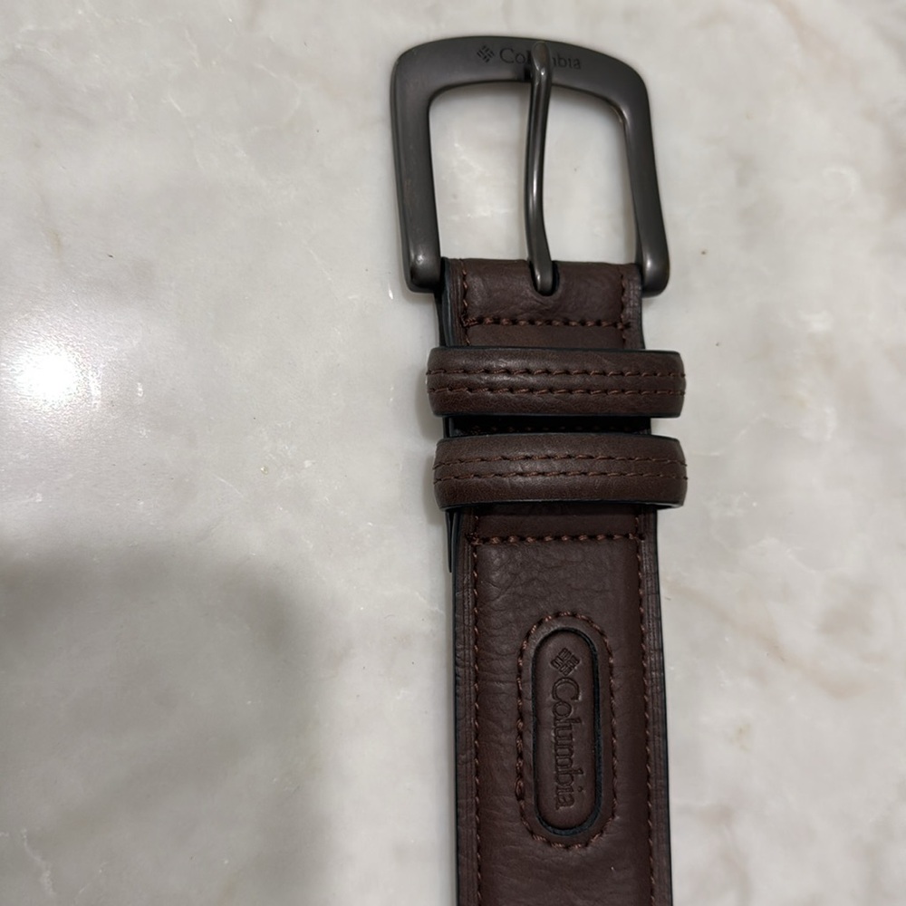 Columbia Brown synthetic Leather belt